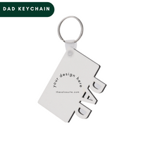Load image into Gallery viewer, Dad Sublimation Keychain
