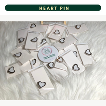 Load image into Gallery viewer, Heart Pin - Sublimation Blank
