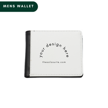 Load image into Gallery viewer, Men&#39;s Wallet - Front side print ONLY
