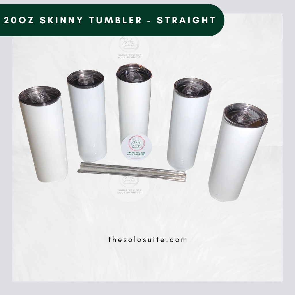Tumblers for Sublimation 20oz Straight Skinny